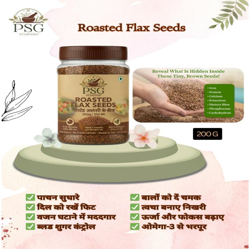 Roasted Flax Seeds